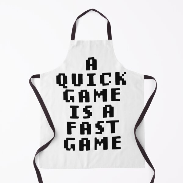 Item preview, A Quick Game is a Fast Game. Board Game Joke. designed and sold by Gabbixyz.