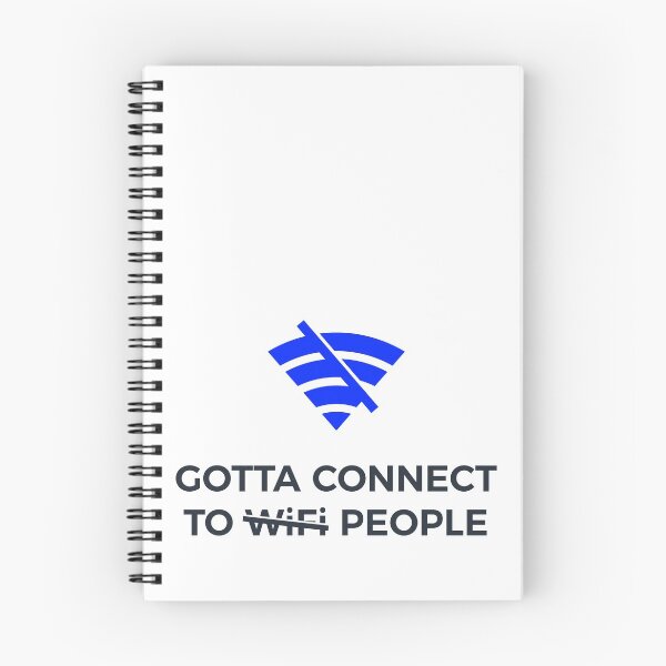 Item preview, Connect to People Not Wifi Human Touch Connection designed and sold by Articulate.