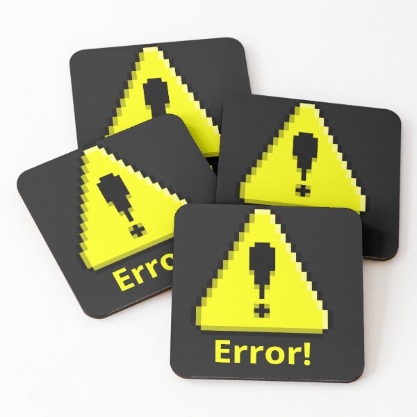 Item preview, error sign designed and sold by YoucefARTshope  ⭐⭐⭐⭐⭐.