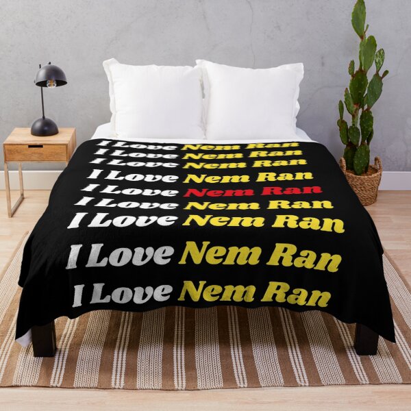 Item preview, 'I Love Nem Ran' Vietnamese Traditional Food - Delicious Text Based Design designed and sold by Ridiculam Toga.