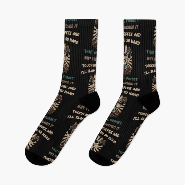 Item preview, Touch My Coffee I Will Slap You So Hard designed and sold by Cr4ftyCreations.
