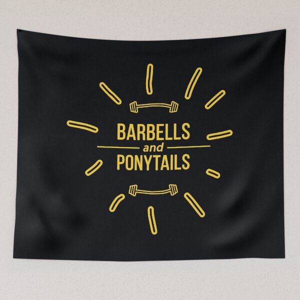 Item preview, Barbells and ponytails designed and sold by SidTastic .