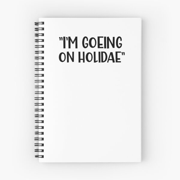 Item preview, I am Going on a Holiday or Holidae a Funny British Dialect designed and sold by Dexter Freeman.