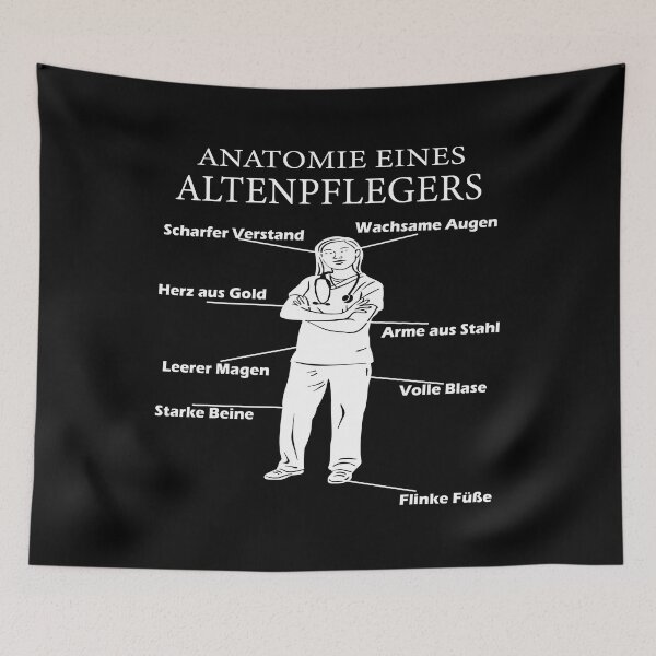 Item preview, Men's Anatomy of a Geriatric Nurse Funny Geriatric Nurse Care T-Shirt designed and sold by Demaxis.