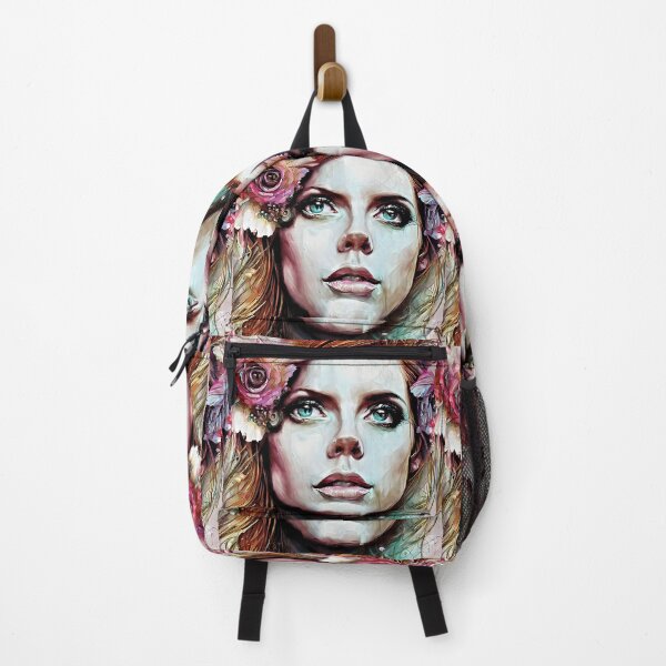 Item preview, Face of  Amy with flowers designed and sold by bogfl.