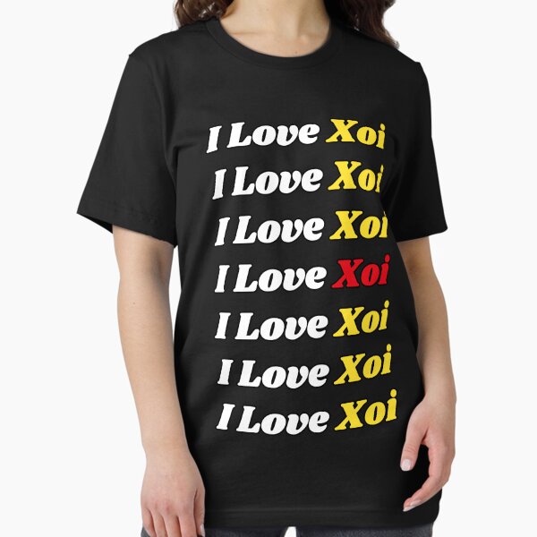 Item preview, 'I Love Xoi' Vietnamese Traditional Food - Delicious Text Based Design designed and sold by Ridiculam Toga.