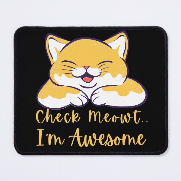 Item preview, Check Meowt-Cute Cat designed and sold by artfartzzz.