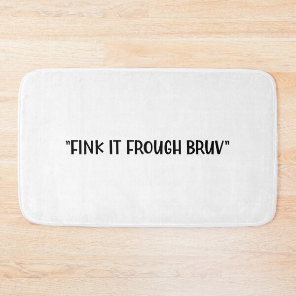 Item preview, Think it Through Brother or Bruv a Sarcastic British Accent designed and sold by Dexter Freeman.