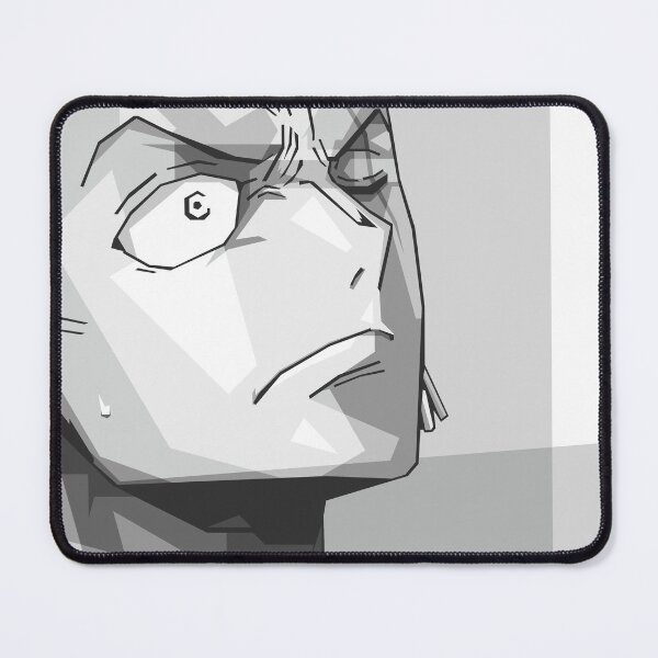 Item preview, Zoro Grayscale Cartoon designed and sold by Rizky Dwi Aprianda.