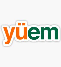 Phonetic University of Miami (UM) Sticker