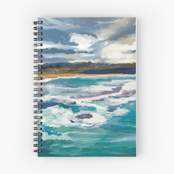Item preview, Mona vale beach designed and sold by handmadebyalexandra quinn.