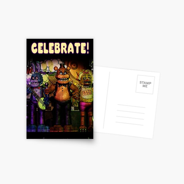 Copy of FNAF Plus Freddy Poster Postcard for Sale by inb4