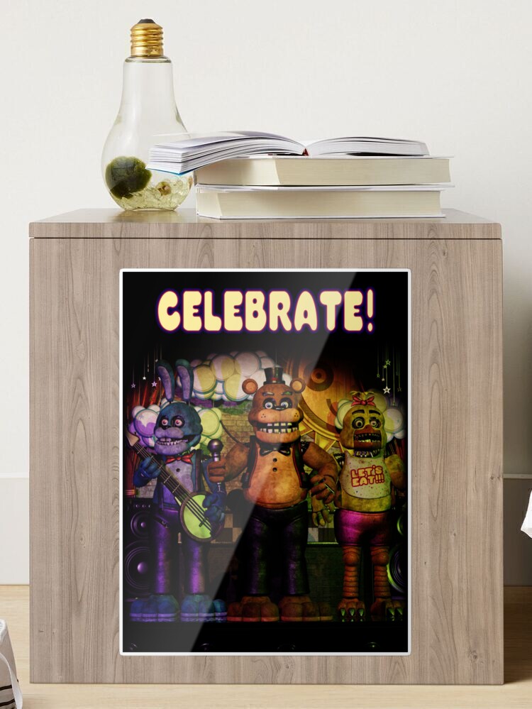 Copy of FNAF Plus Freddy Poster Spiral Notebook for Sale by inb4