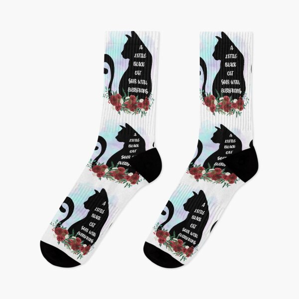 Item preview, A Little Black Cat Goes With Everything, Cat Lover designed and sold by desireedickens.