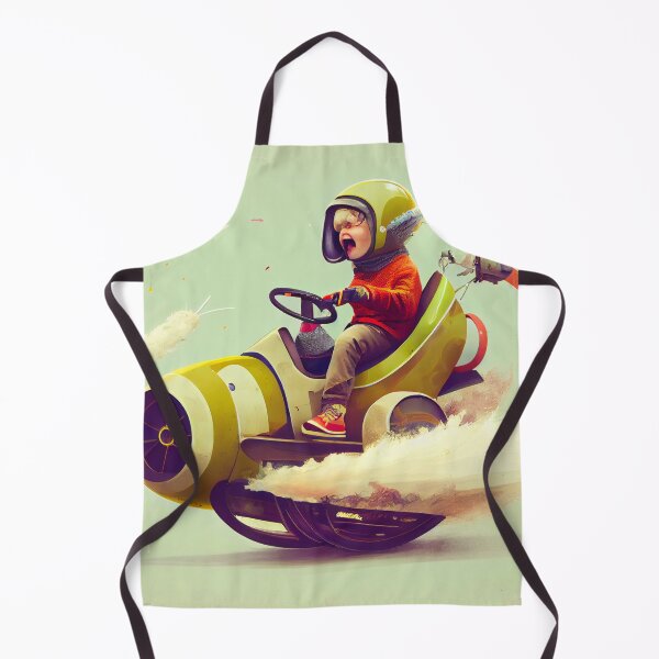 Item preview, Frolicking with a Hovercraft and Bazooka on a Swivel Digital Painting designed and sold by CodeAndColors.