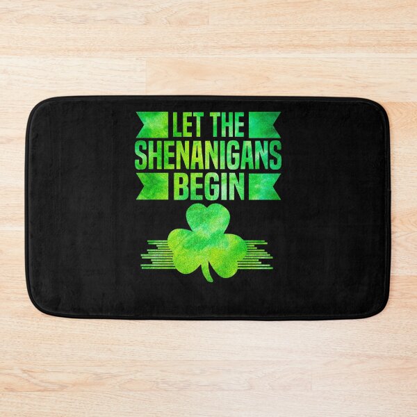 Item preview, Let The Shenanigans Begin St Patricks Day Shamrock Shenanigans Squad designed and sold by HalloweenGift.
