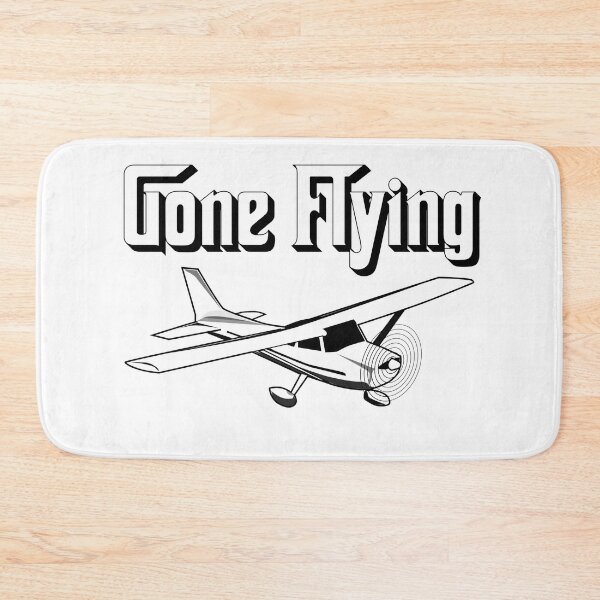 Item preview, Gone Flying - black on white designed and sold by SpicyAviator.