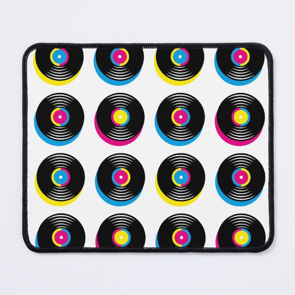 Item preview, Process Color records - cmyk - cyan, magenta, yellow, black designed and sold by SirenSeventyOne.