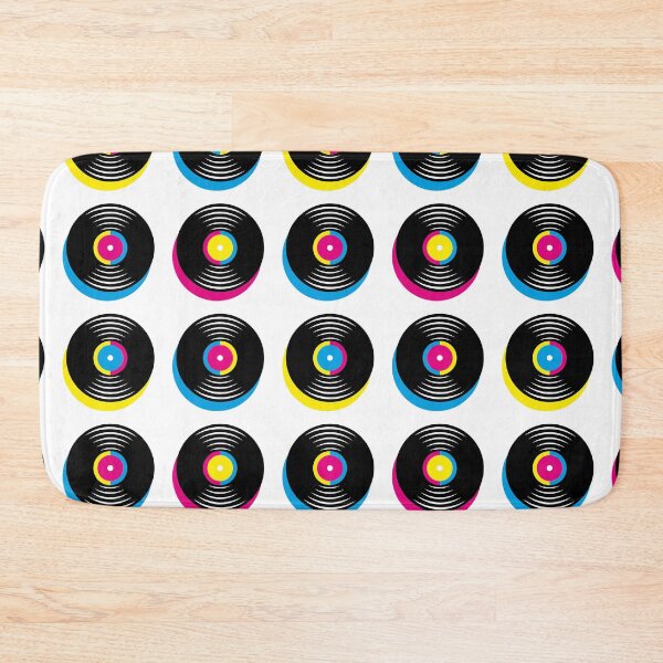 Item preview, Process Color records - cmyk - cyan, magenta, yellow, black designed and sold by SirenSeventyOne.