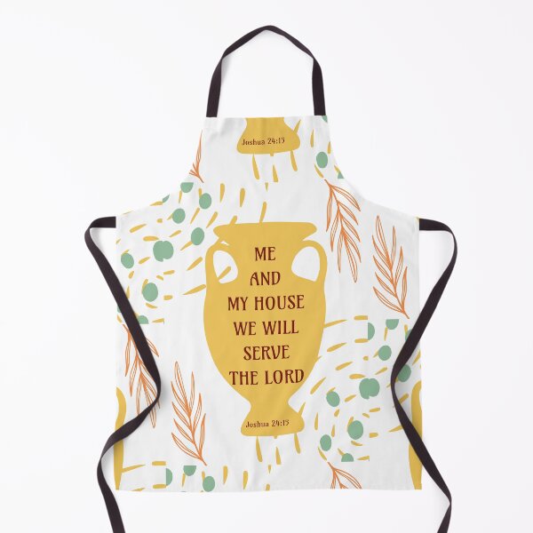 Item preview, Me and My House We Will Serve the Lord - Joshua 24 15 - Bible Verse designed and sold by Millusti.