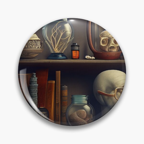 Artikelvorschau, Curiosities on the Shelf Digital Painting entworfen und verkauft von CodeAndColors.