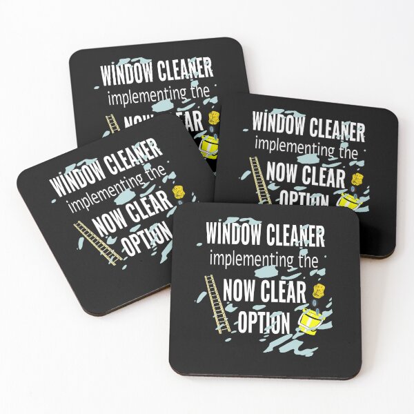 Item preview, Window cleaner now clear option designed and sold by CottagePop.