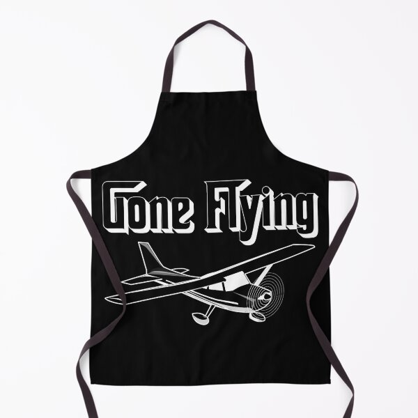 Item preview, Gone Flying - white on black designed and sold by SpicyAviator.