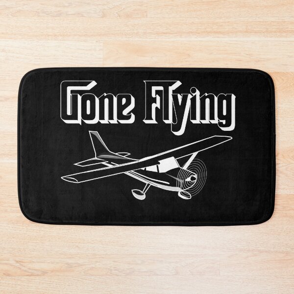Item preview, Gone Flying - white on black designed and sold by SpicyAviator.