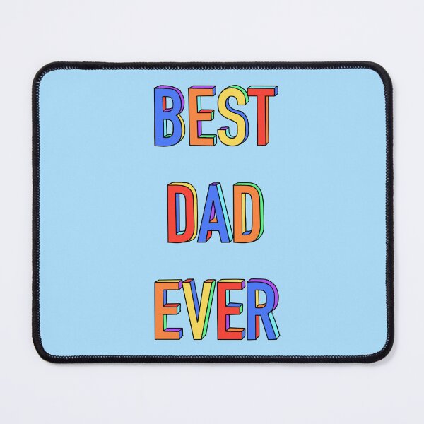 Item preview, Best Dad Ever (Colourful 3D Letter Version) designed and sold by Adam Regester.