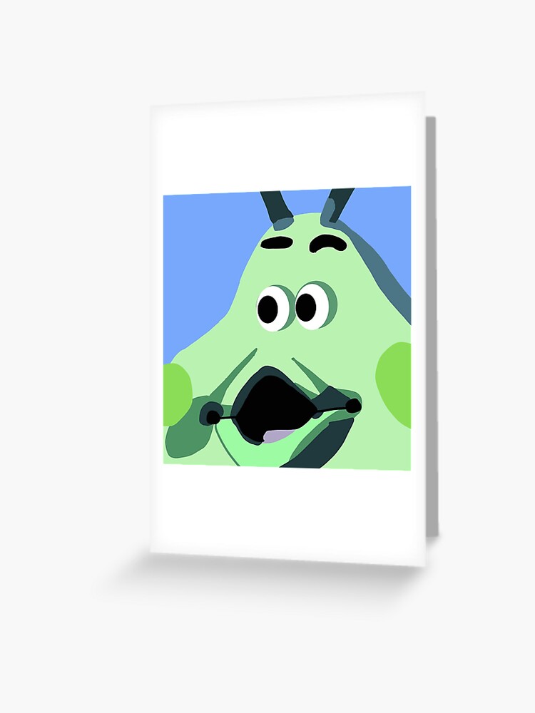 Monsters Inc Meme Greeting Cards for Sale