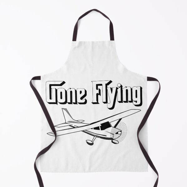 Item preview, Gone Flying - black on white designed and sold by SpicyAviator.