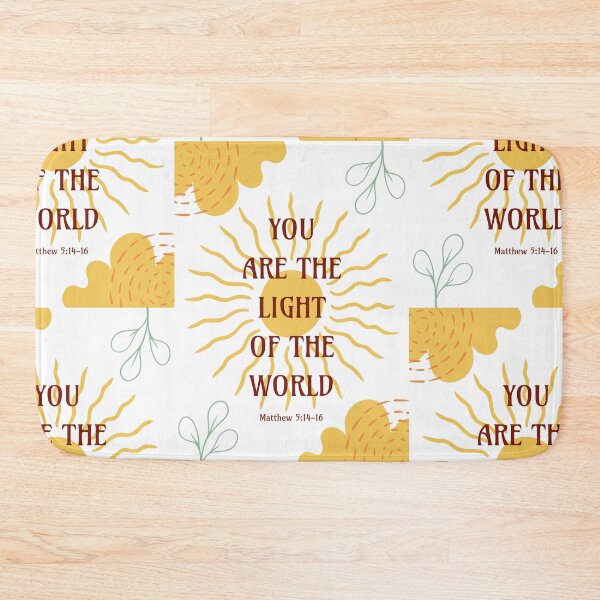 Item preview, You Are the Light of the World - Matthew 5 14-16 designed and sold by Millusti.