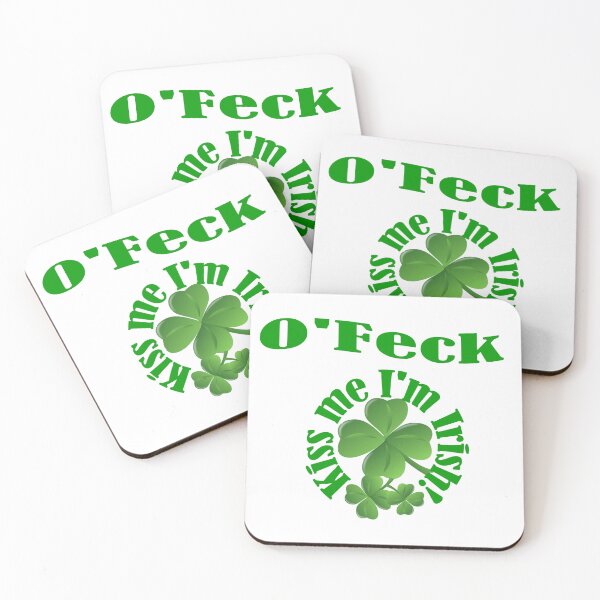 Item preview, O Feck funny Irish surname St Patricks day designed and sold by Steampunkbunny.