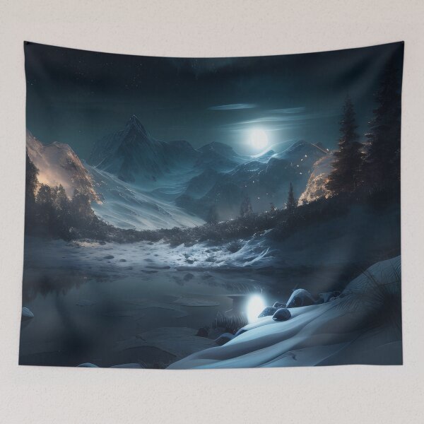 Item preview, Enchanted Winter Night designed and sold by D3monic.