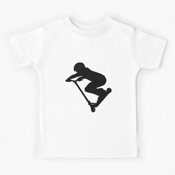 Scooter Boy 5B (no shadow) Stunt Scooter Kids T-Shirt