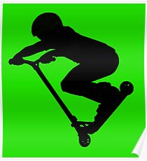 Scooter Boy 5B (no shadow) Stunt Scooter Poster