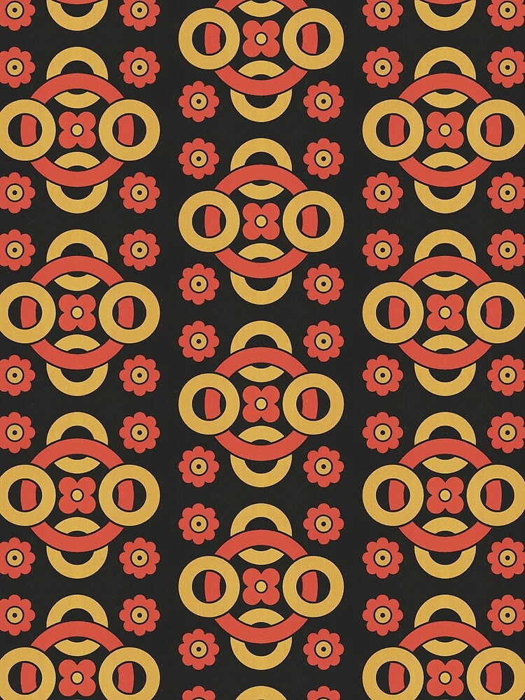 Circular vintage pattern by Christopher Dresser – State Library Victoria by StateLibraryVic