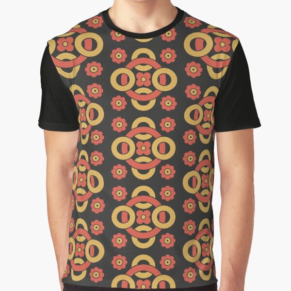 Circular vintage pattern by Christopher Dresser – State Library Victoria Graphic T-Shirt
