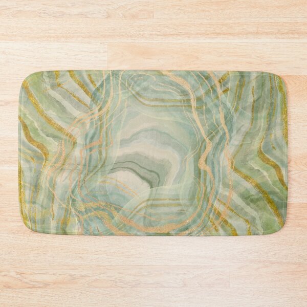 Item preview, Golden Green Circles designed and sold by missoundream.