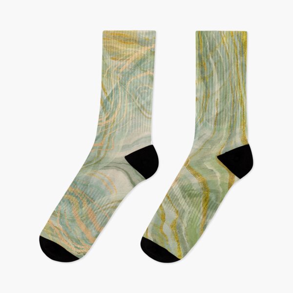 Item preview, Golden Green Circles designed and sold by missoundream.