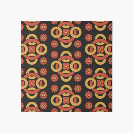 Circular vintage pattern by Christopher Dresser – State Library Victoria Art Board Print