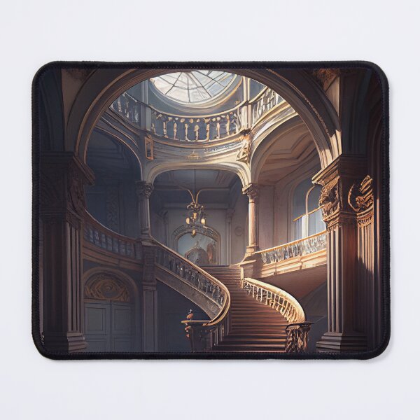 Item preview, A Jittery Grandeur Digital Painting designed and sold by CodeAndColors.