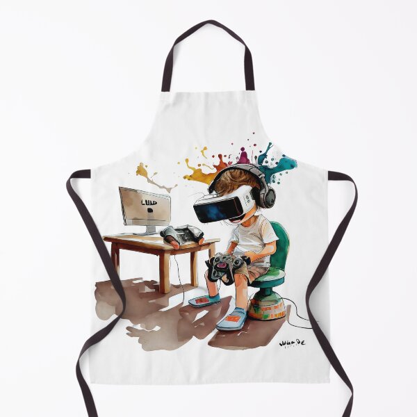 Item preview, "Virtual Reality Whiz Kid: T-Shirt for the Tech Savvy" Cute cartoon artificial intelligence for gifts designed and sold by The Commitment.