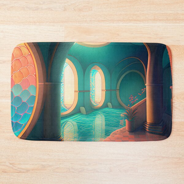 Item preview, Glowing Mosaic Cave Interior designed and sold by D3monic.