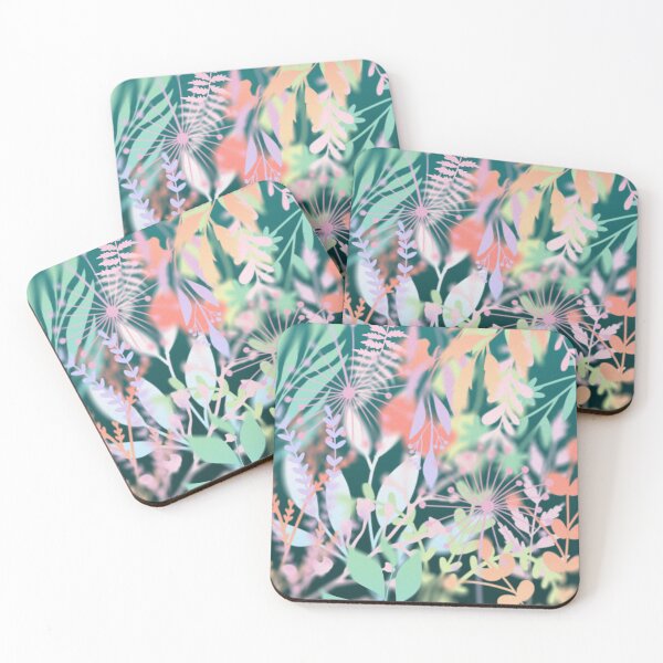 Item preview, Blurry Green Flowers designed and sold by missoundream.