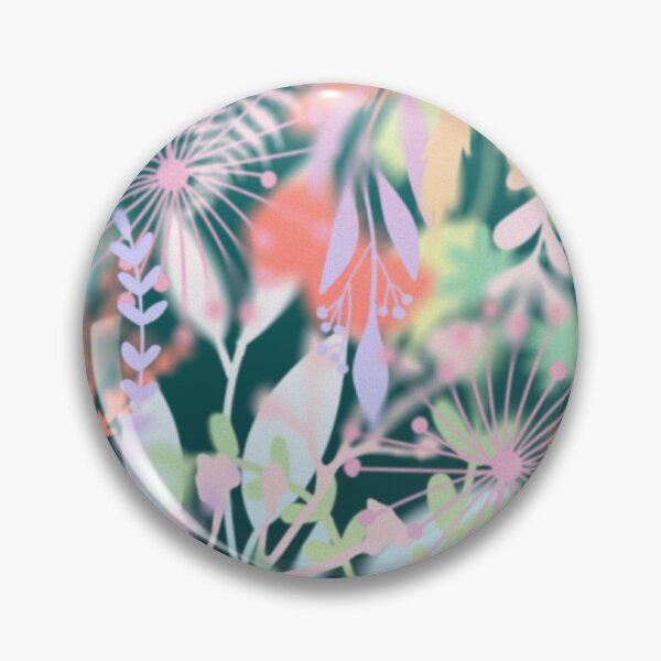 Item preview, Blurry Green Flowers designed and sold by missoundream.