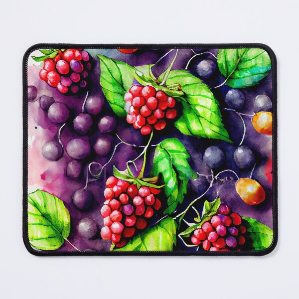 Item preview, Floral berries pattern designed and sold by AppleElf.