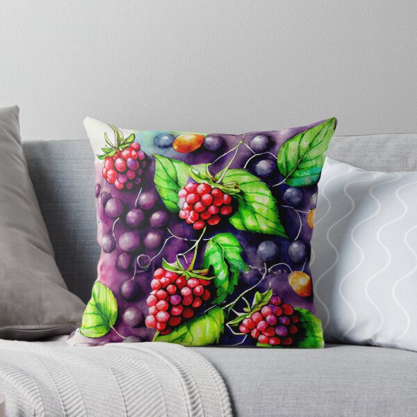 Item preview, Floral berries pattern designed and sold by AppleElf.