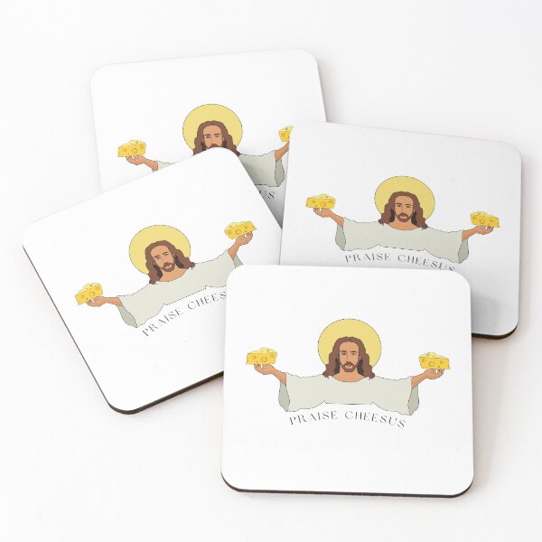 Item preview, Praise Cheesus by jesus designed and sold by FrescoNat.