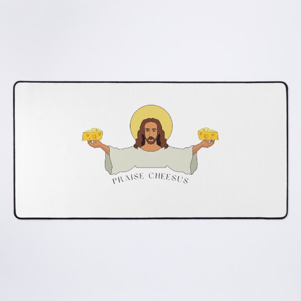 Item preview, Praise Cheesus by jesus designed and sold by FrescoNat.